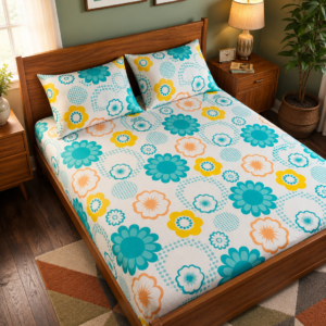 Sunset Mandala Bedsheet