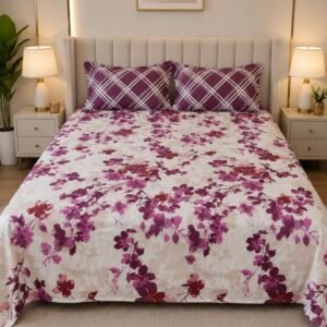 Plum Blossom Bedsheet