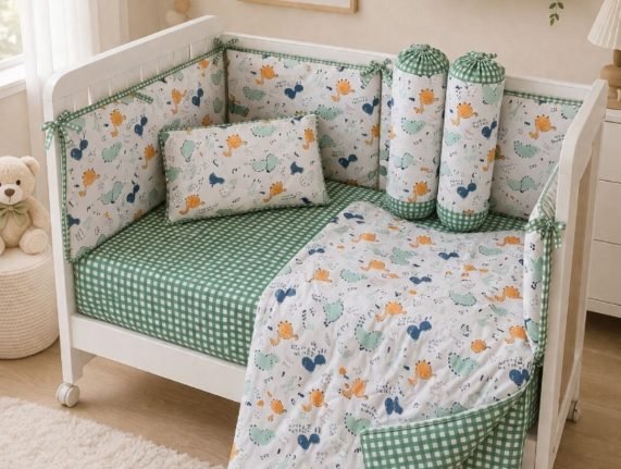 Dino Friends Crib Set